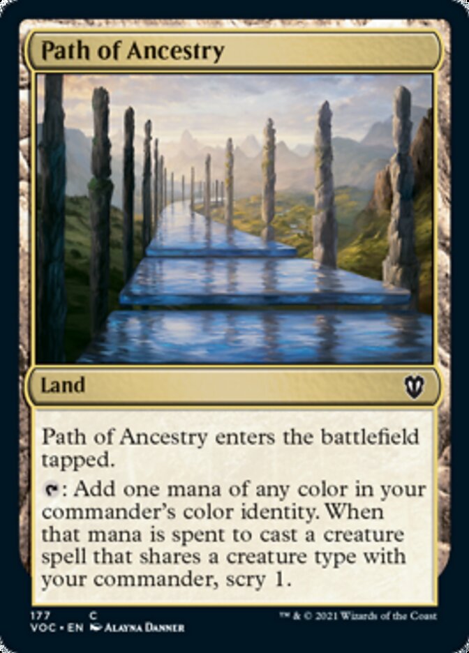 Path of Ancestry [Innistrad: Crimson Vow Commander] | Gaming Infinity