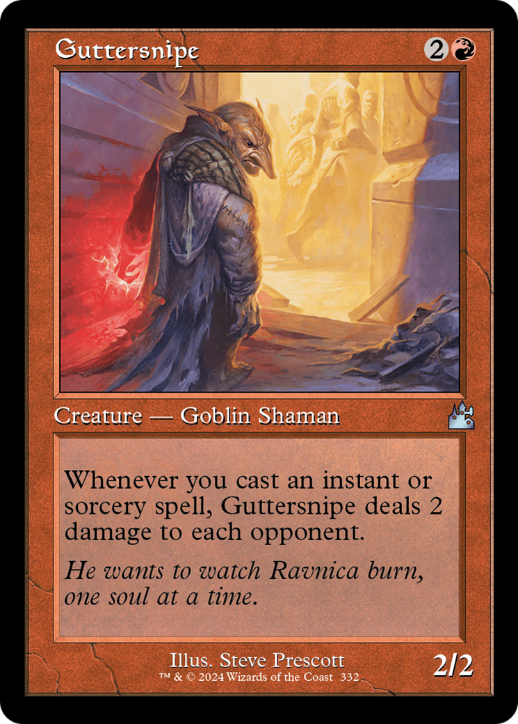 Guttersnipe (Retro Frame) [Ravnica Remastered] | Gaming Infinity