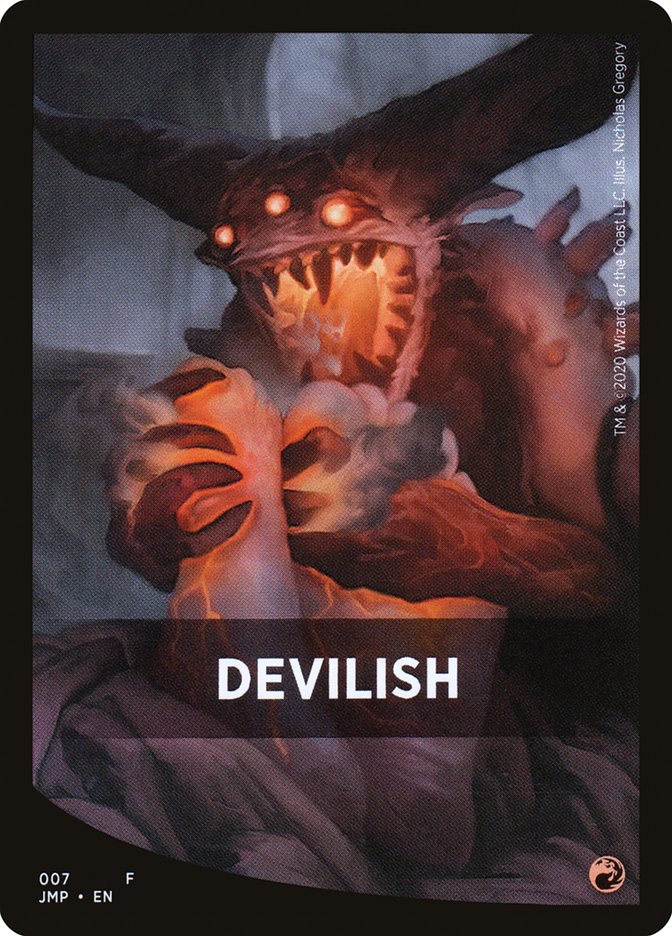 Devilish Theme Card [Jumpstart Front Cards] | Gaming Infinity