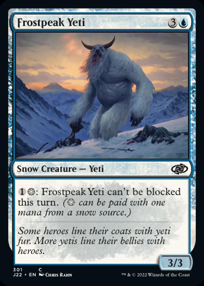 Frostpeak Yeti [Jumpstart 2022] | Gaming Infinity