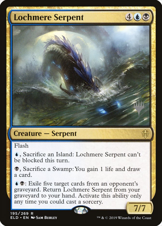 Lochmere Serpent (Promo Pack) [Throne of Eldraine Promos] | Gaming Infinity