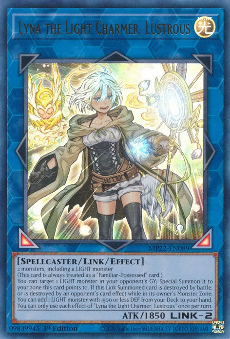 Lyna the Light Charmer, Lustrous [MP22-EN089] Ultra Rare | Gaming Infinity