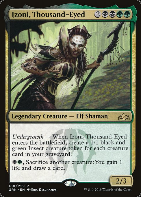 Izoni, Thousand-Eyed [Guilds of Ravnica] | Gaming Infinity