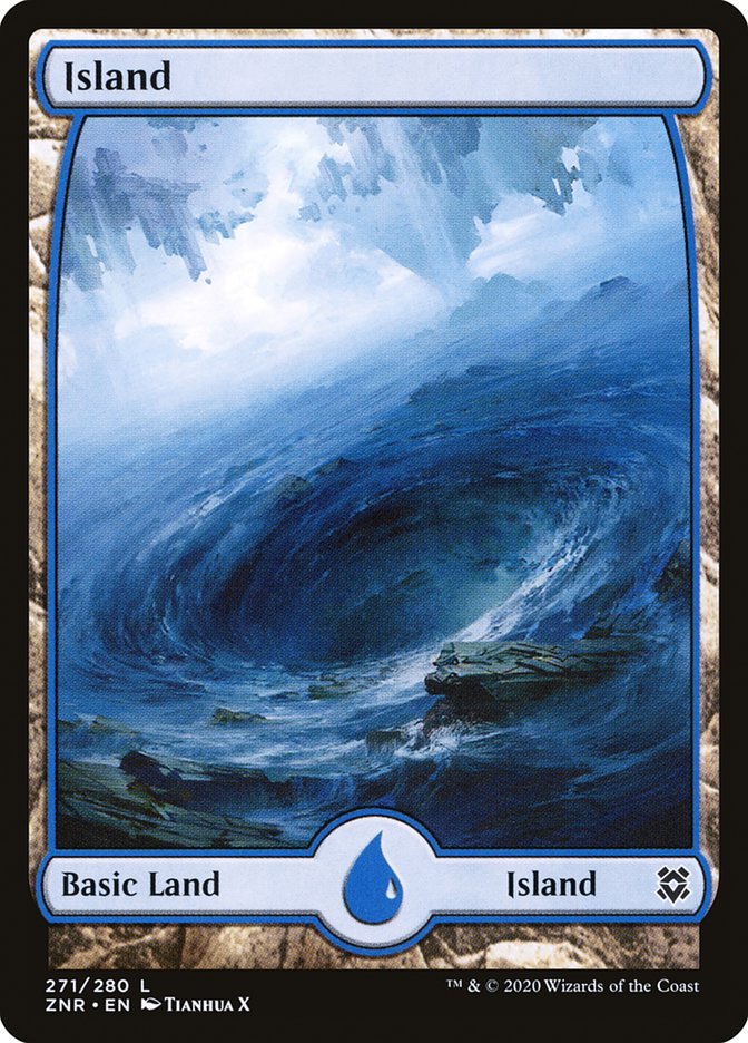 Island (271) [Zendikar Rising] | Gaming Infinity