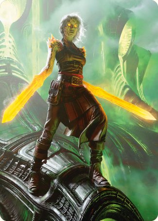 Nahiri, the Unforgiving Art Card [Phyrexia: All Will Be One Art Series] | Gaming Infinity