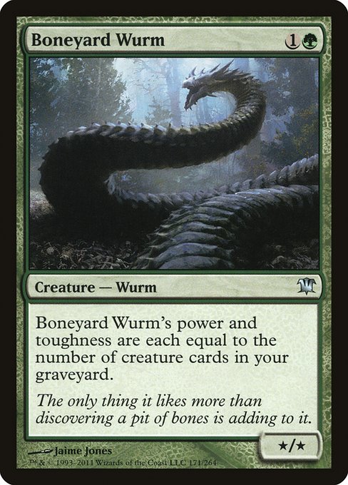 Boneyard Wurm [Innistrad] | Gaming Infinity