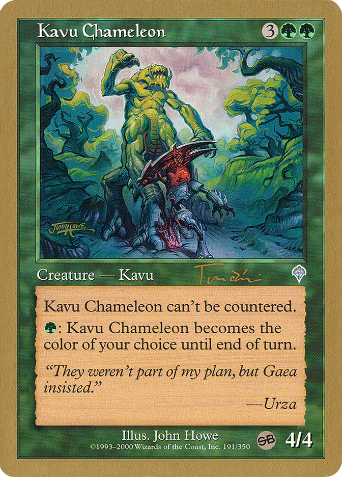 Kavu Chameleon (Jan Tomcani) (SB) [World Championship Decks 2001] | Gaming Infinity