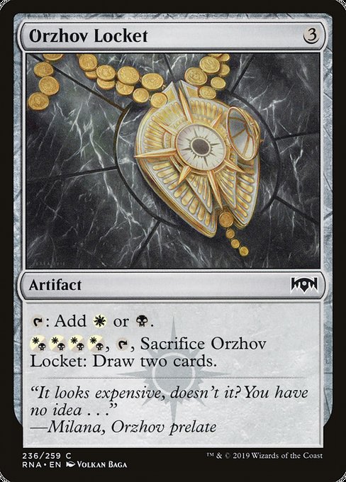 Orzhov Locket [Ravnica Allegiance] | Gaming Infinity