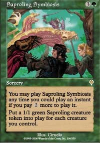 Saproling Symbiosis [Invasion] | Gaming Infinity