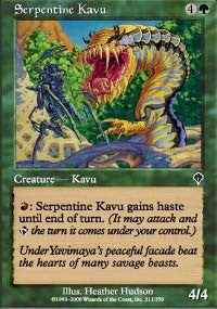 Serpentine Kavu [Invasion] | Gaming Infinity