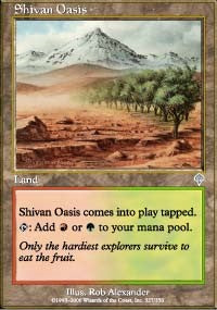 Shivan Oasis [Invasion] | Gaming Infinity