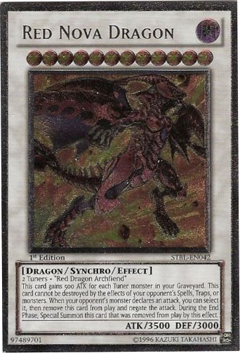 Red Nova Dragon [STBL-EN042] Ultimate Rare | Gaming Infinity