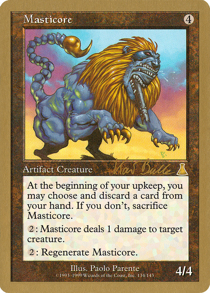 Masticore (Kai Budde) [World Championship Decks 1999] | Gaming Infinity