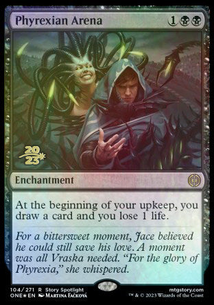 Phyrexian Arena [Phyrexia: All Will Be One Prerelease Promos] | Gaming Infinity