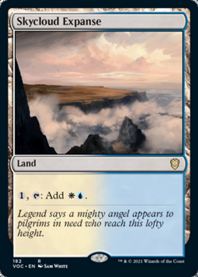 Skycloud Expanse [Innistrad: Crimson Vow Commander] | Gaming Infinity