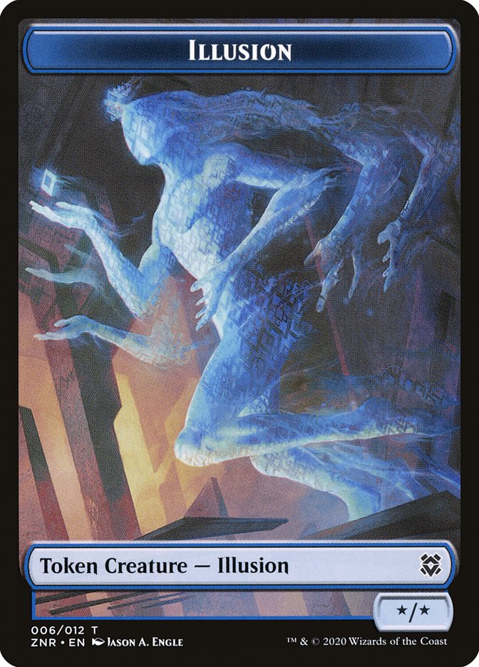 Illusion Token [Zendikar Rising] | Gaming Infinity