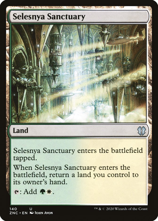 Selesnya Sanctuary [Zendikar Rising Commander] | Gaming Infinity