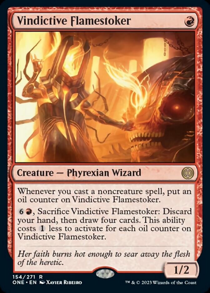 Vindictive Flamestoker [Phyrexia: All Will Be One] | Gaming Infinity