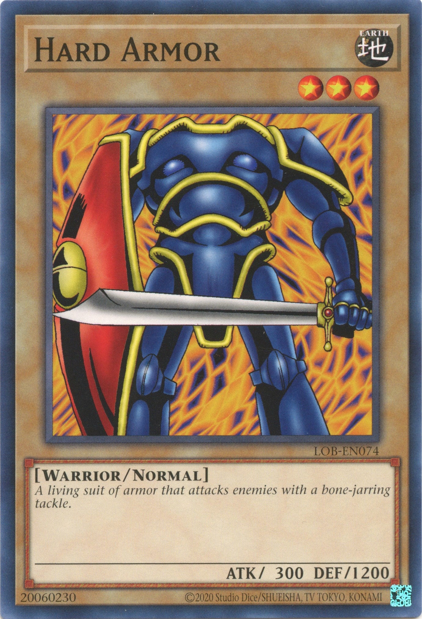 Hard Armor (25th Anniversary) [LOB-EN074] Common | Gaming Infinity