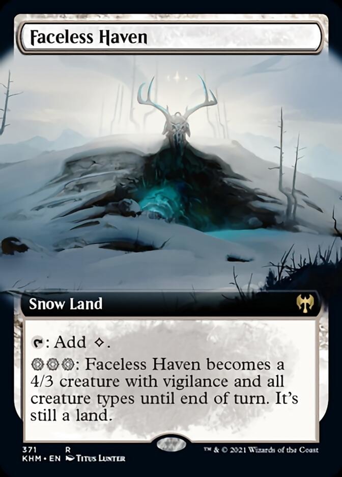 Faceless Haven (Extended Art) [Kaldheim] | Gaming Infinity