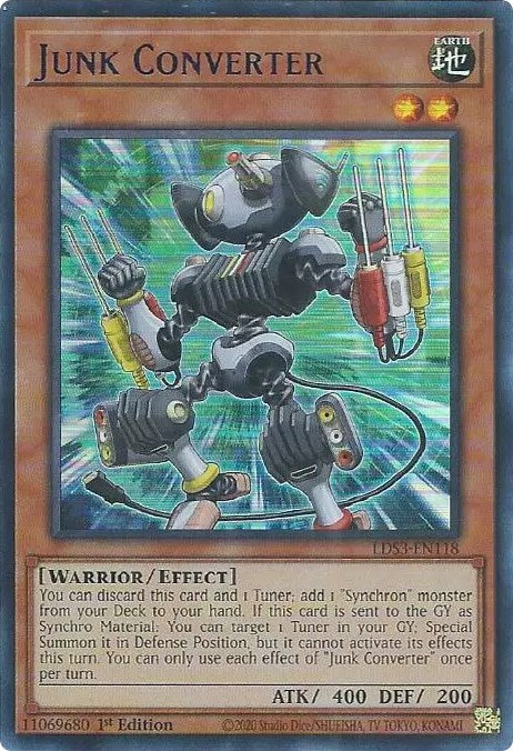 Junk Converter (Blue) [LDS3-EN118] Ultra Rare | Gaming Infinity