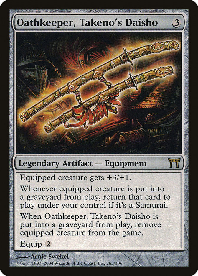 Oathkeeper, Takeno's Daisho [Champions of Kamigawa] | Gaming Infinity