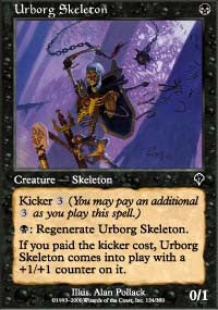 Urborg Skeleton [Invasion] | Gaming Infinity