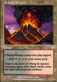 Urborg Volcano [Invasion] | Gaming Infinity