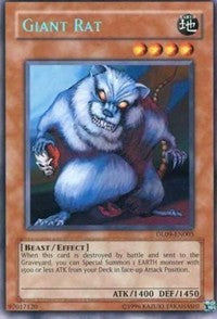 Giant Rat (Blue) [Duelist League Promo] [DL09-EN005] | Gaming Infinity