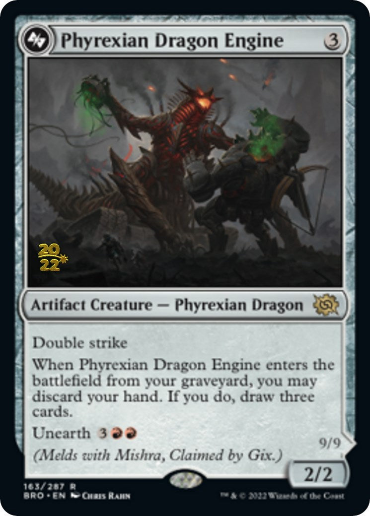 Phyrexian Dragon Engine [The Brothers' War: Prerelease Promos] | Gaming Infinity