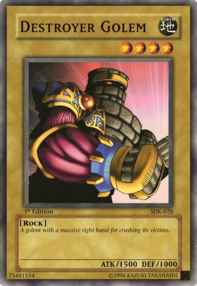 Destroyer Golem [SDK-028] Common | Gaming Infinity