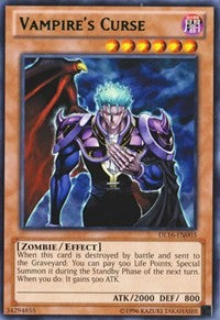 Vampire's Curse (Green) [Duelist League Promo] [DL16-EN003] | Gaming Infinity
