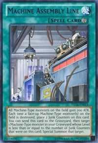 Machine Assembly Line (Blue) [Duelist League Promo] [DL16-EN014] | Gaming Infinity