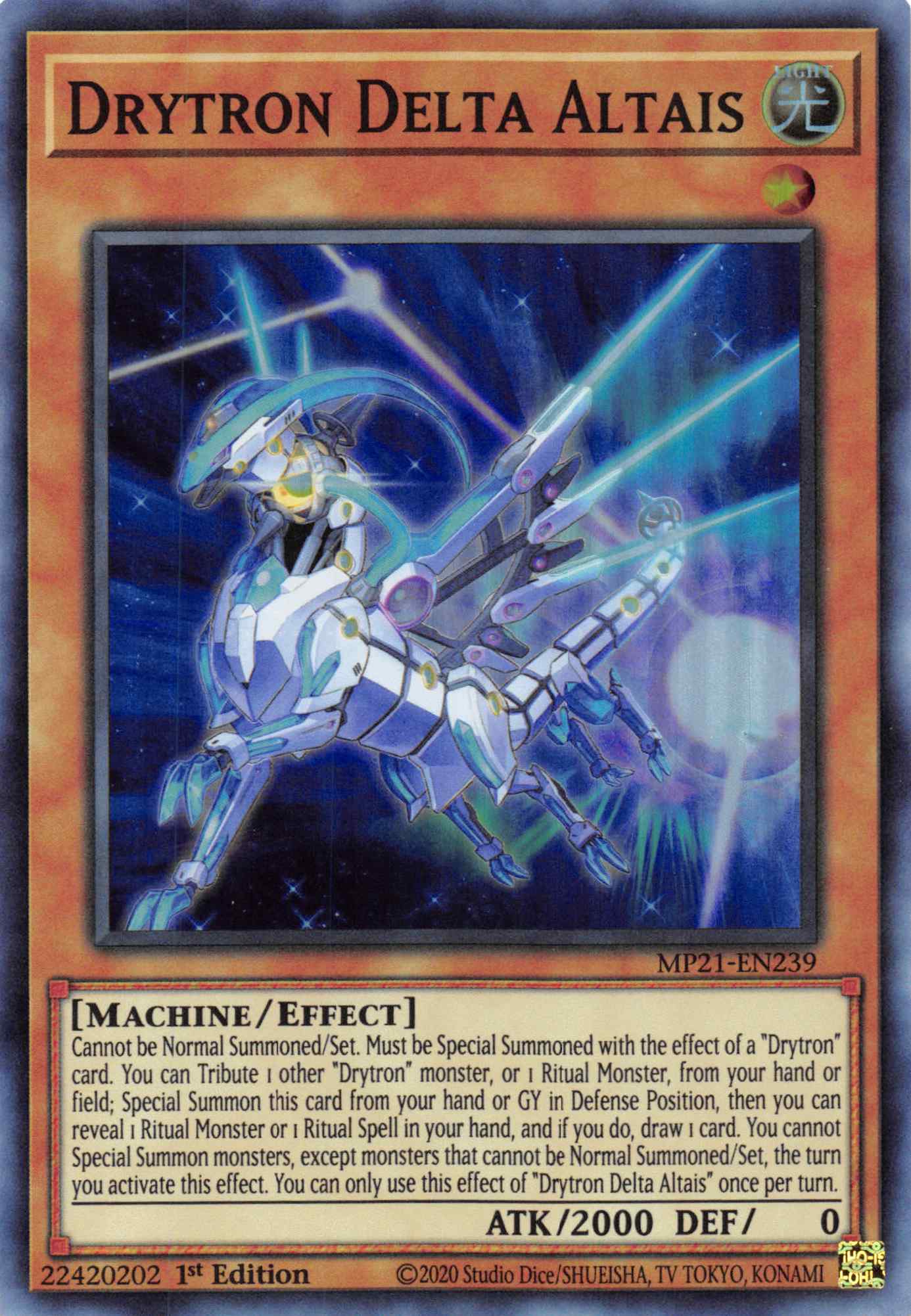 Drytron Delta Altais [MP21-EN239] Super Rare | Gaming Infinity