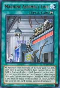 Machine Assembly Line (Red) [Duelist League Promo] [DL16-EN014] | Gaming Infinity