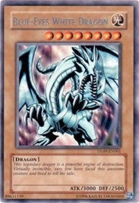 Blue-Eyes White Dragon (Silver) [Duelist League Promo] [DL09-EN001] | Gaming Infinity