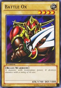 Battle Ox [Starter Deck: Kaiba Reloaded] [YSKR-EN004] | Gaming Infinity