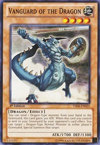 Vanguard of the Dragon [Starter Deck: Kaiba Reloaded] [YSKR-EN025] | Gaming Infinity