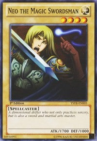 Neo the Magic Swordsman [Starter Deck: Yugi Reloaded] [YSYR-EN005] | Gaming Infinity