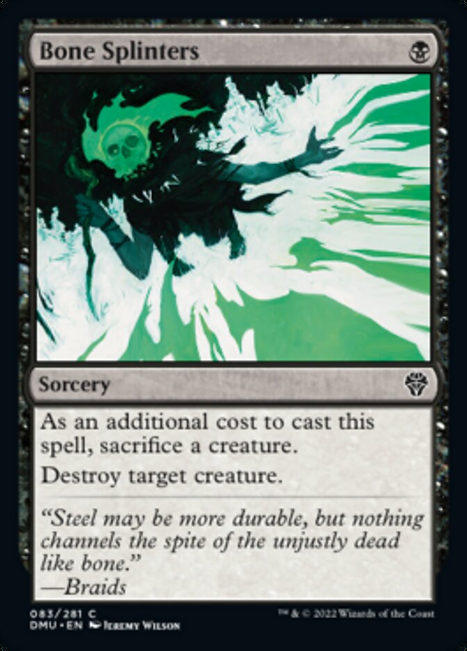 Bone Splinters [Dominaria United] | Gaming Infinity