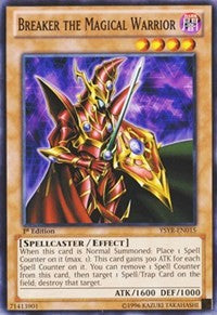 Breaker the Magical Warrior [Starter Deck: Yugi Reloaded] [YSYR-EN015] | Gaming Infinity