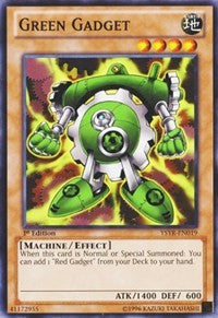 Green Gadget [Starter Deck: Yugi Reloaded] [YSYR-EN019] | Gaming Infinity