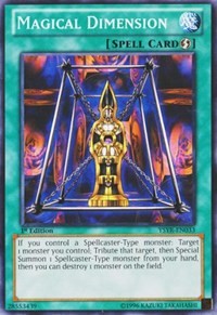 Magical Dimension [Starter Deck: Yugi Reloaded] [YSYR-EN033] | Gaming Infinity