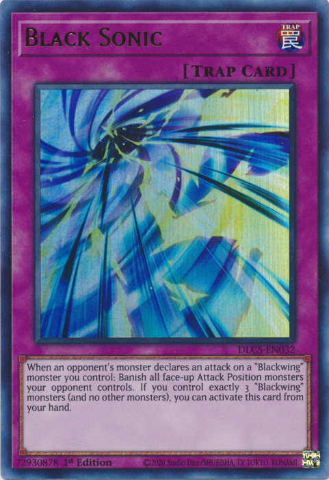 Black Sonic [DLCS-EN032] Ultra Rare | Gaming Infinity