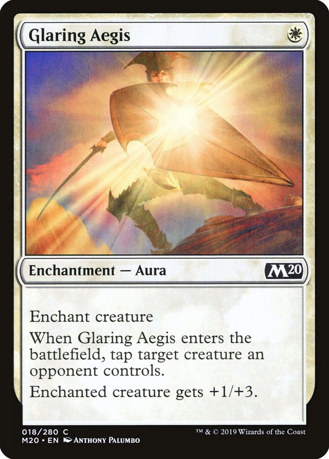 Glaring Aegis [Core Set 2020] | Gaming Infinity