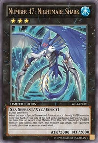 Number 47: Nightmare Shark [Yu-Gi-Oh! ZEXAL Manga Promotional Cards] [YZ04-EN001] | Gaming Infinity