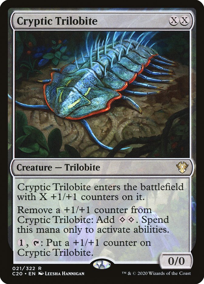 Cryptic Trilobite [Commander 2020] | Gaming Infinity