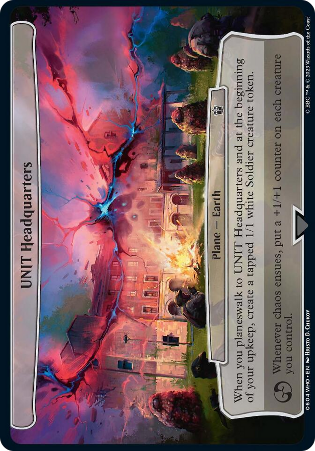 UNIT Headquarters [Planechase] | Gaming Infinity