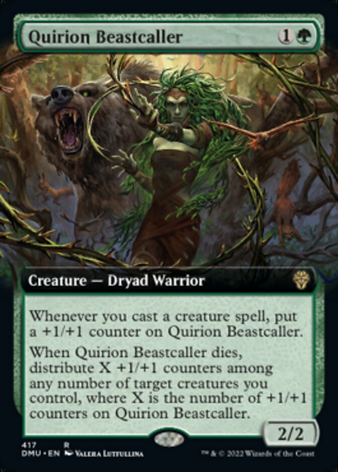 Quirion Beastcaller (Extended Art) [Dominaria United] | Gaming Infinity