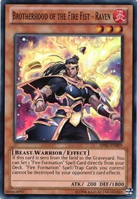 Brotherhood of the Fire Fist - Raven [Astral Pack 2] [AP02-EN009] | Gaming Infinity